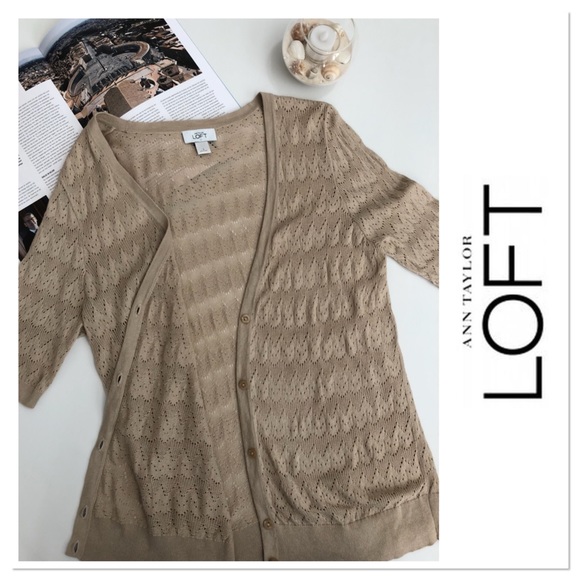 LOFT Tops - Ann Taylor LOFT Lightweight Knit with 3/4 sleeve